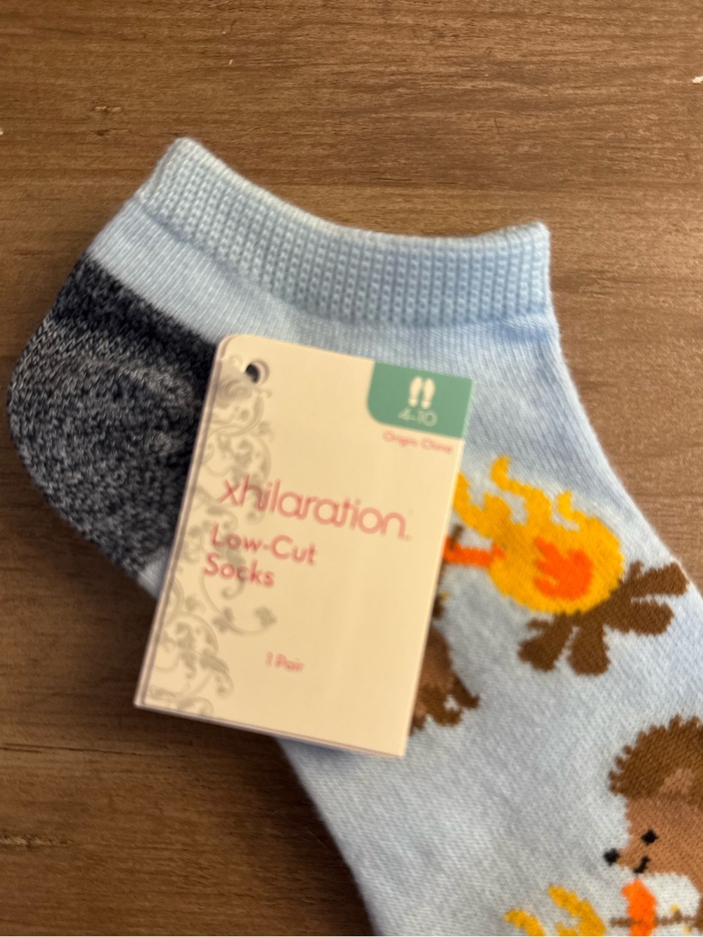 NWT Hedgehog Campfire Low Rise Socks - Picture 3 of 6